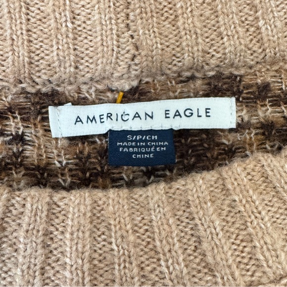 American Eagle Cheetah Print Sweater Size Small/Petite S/P - Picture 6 of 8